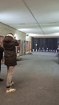 20 февраля на территории стрелкового клуба "Ловчий плюс" курсанты ВПК "Рать" провели тренировку по тактической стрельбе